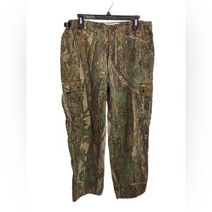 Vintage Winchester Cargo‎ Hunting Pants Mens Large (36-38) ReBark Camouflage